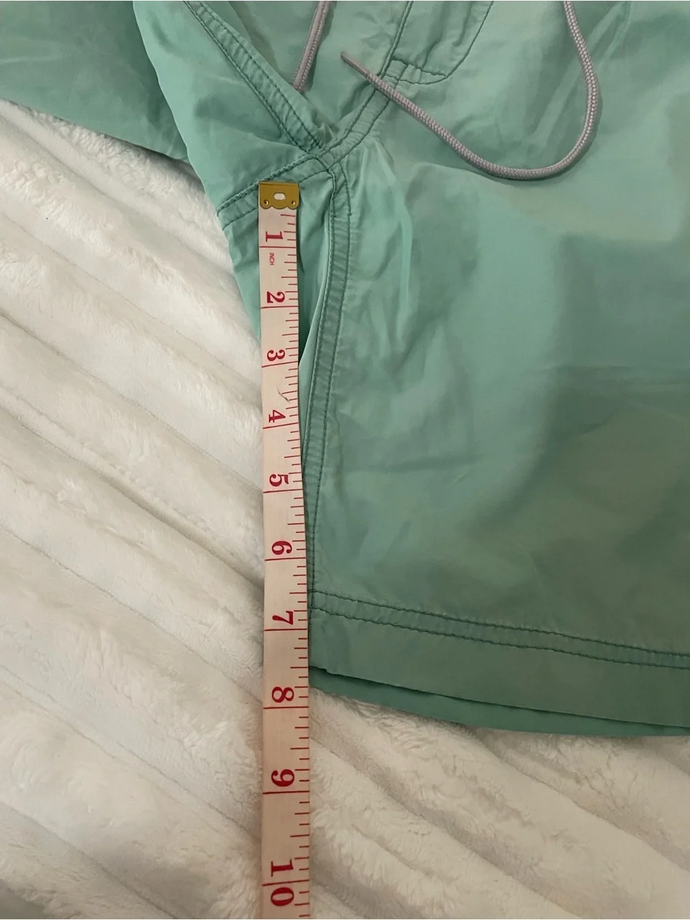 Onia Men's Seafoam Green Swim Board Shorts